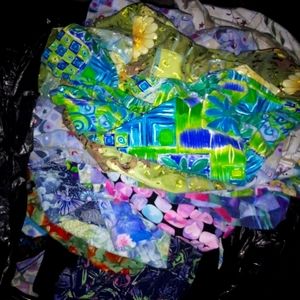 Hospital printed scrub Tops womens